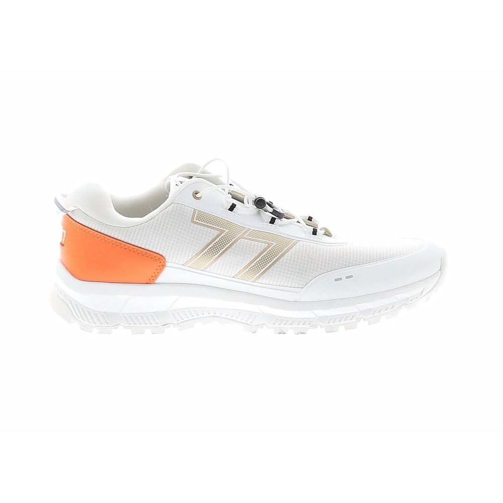 Le Tigre Bowery Sneakers Mens 8.5 White Excellent Low Top Bungee Lace 1977